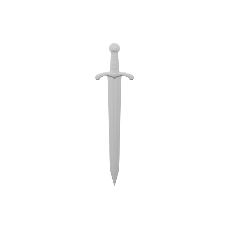 OSS sword, before refinement